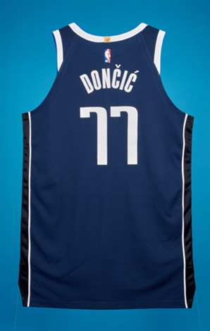 Luka doncic best sale game worn